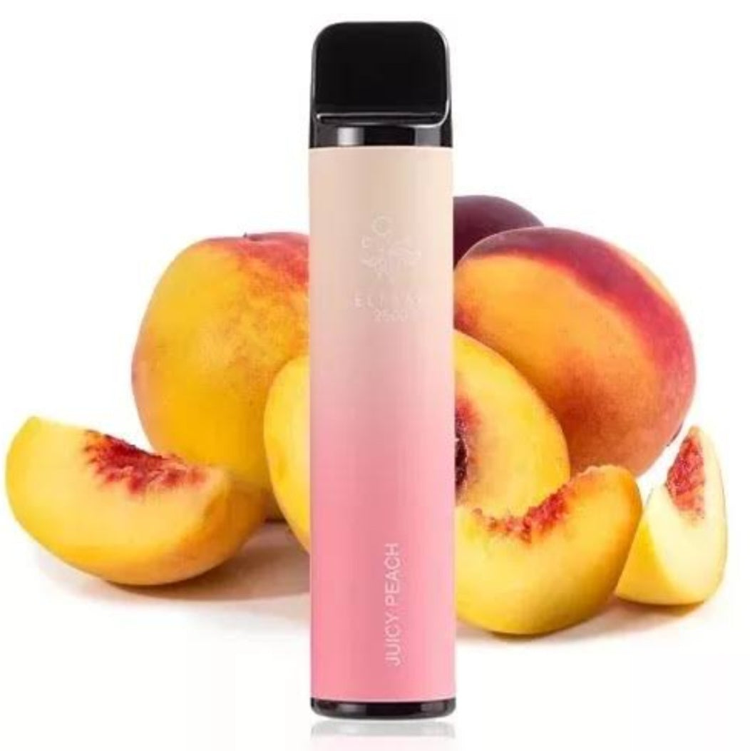 ELFBAR DISPOSABLE VAPE 2500 PUFFS JUICY PEACH